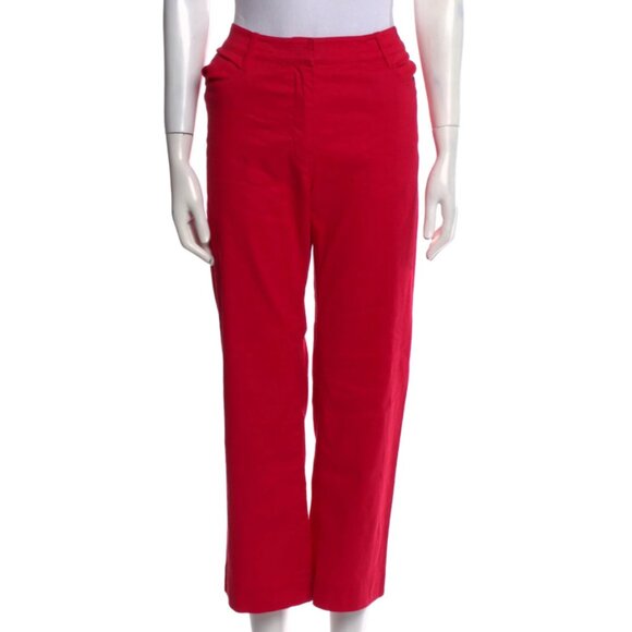 A.L.C. Pants - A.L.C Red Cropped Wide Leg Pants Size 6
